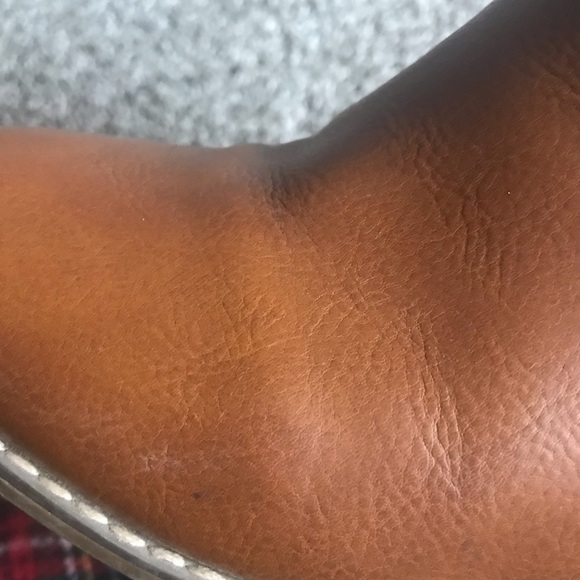 Mossimo Supply Co. Cognac Ankle Moto Boots - Picture 8 of 12